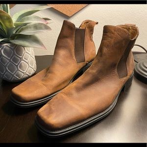 Men’s square toe boots, made in Mexico